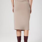 Stone Cross Pattern Midi Skirt