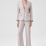 Stone Single-Button Women's Blazer Jacket