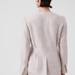 Stone Single-Button Women's Blazer Jacket