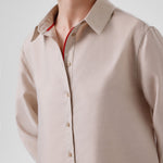 Stone Long-Sleeved Women's Shirt