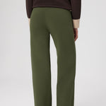 Green Pocket Detailed Zipper Women's Pants