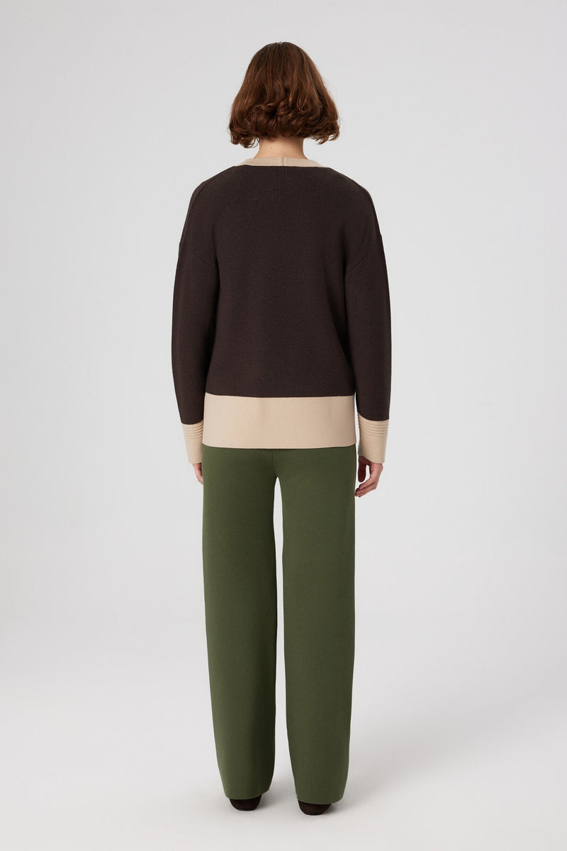 Green Pocket Detailed Zipper Women's Pants