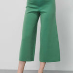 Green Short Legged Women's Pants
