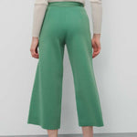 Green Short Legged Women's Pants